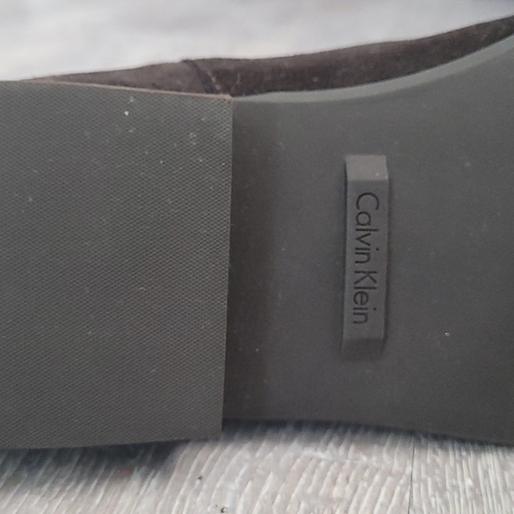 Calvin Klein , Brown leather size US 10 - Picture 2 of 5